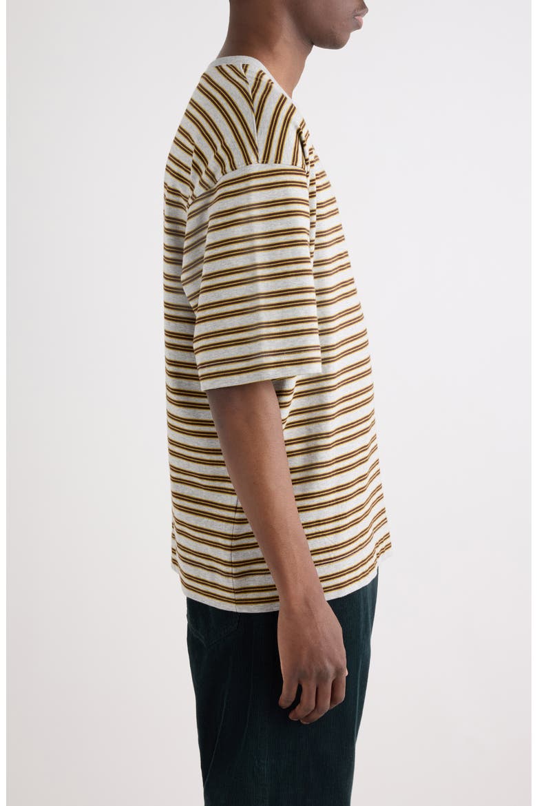 Heso Stripe Pocket T-Shirt, Alternate, color, GREY MELANGE
