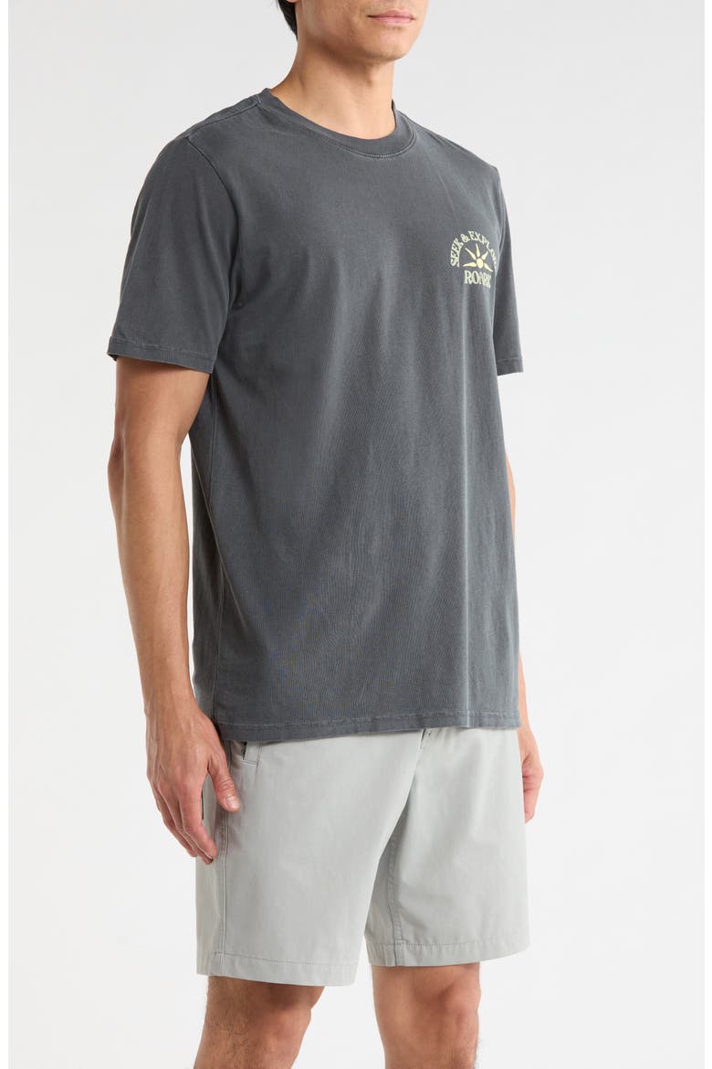Seek & Explore Cotton Graphic T-Shirt, Alternate, color, CHARCOAL
