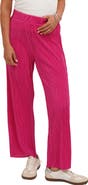 CYRUS Plisse Wide Leg Pants