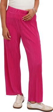 CYRUS Plisse Wide Leg Pants