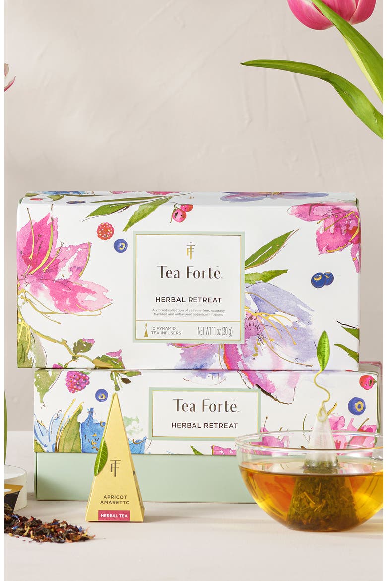 Wellbeing & Herbal Retreat Tea Bundle, Alternate, color, NO COLOR