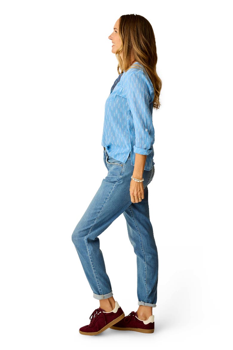 Carson Hi Rise Jean, Alternate, color, Lakeshore