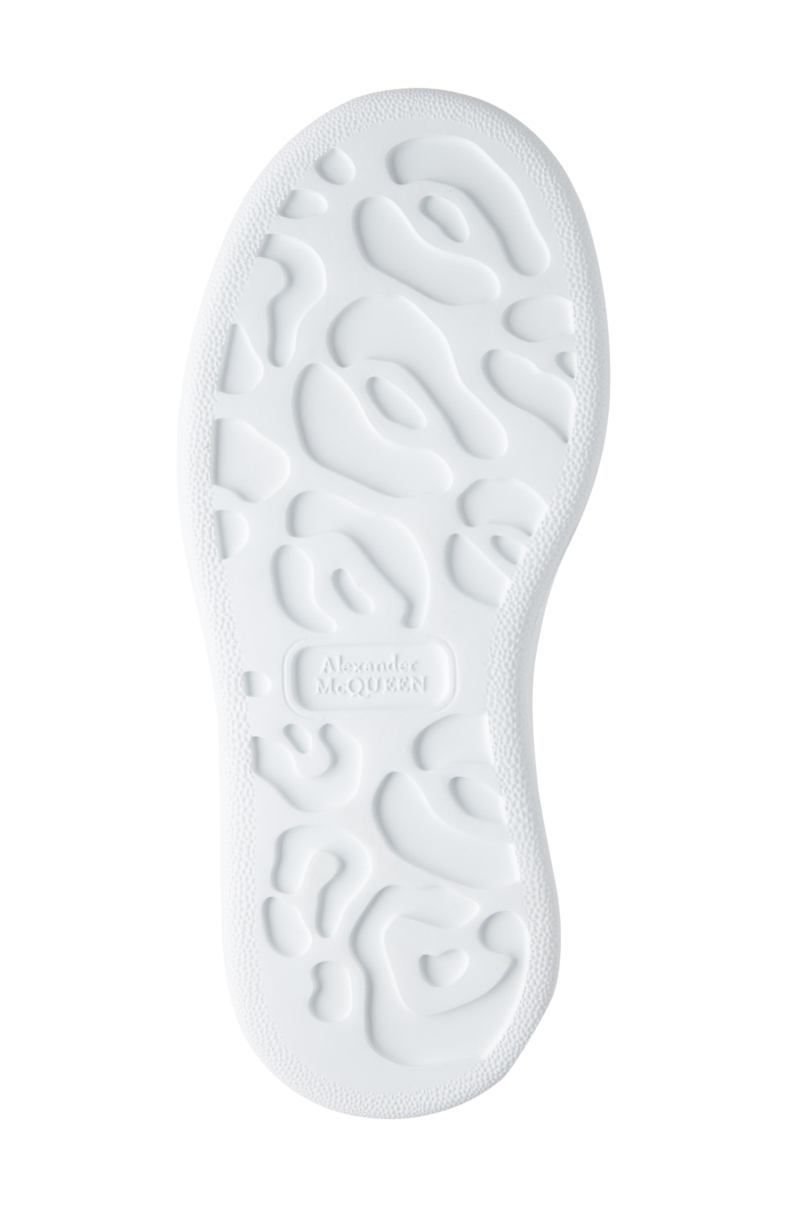 McQueen Alexander McQueen Kids' Logo Heart Platform Sneaker, Alternate, color, 