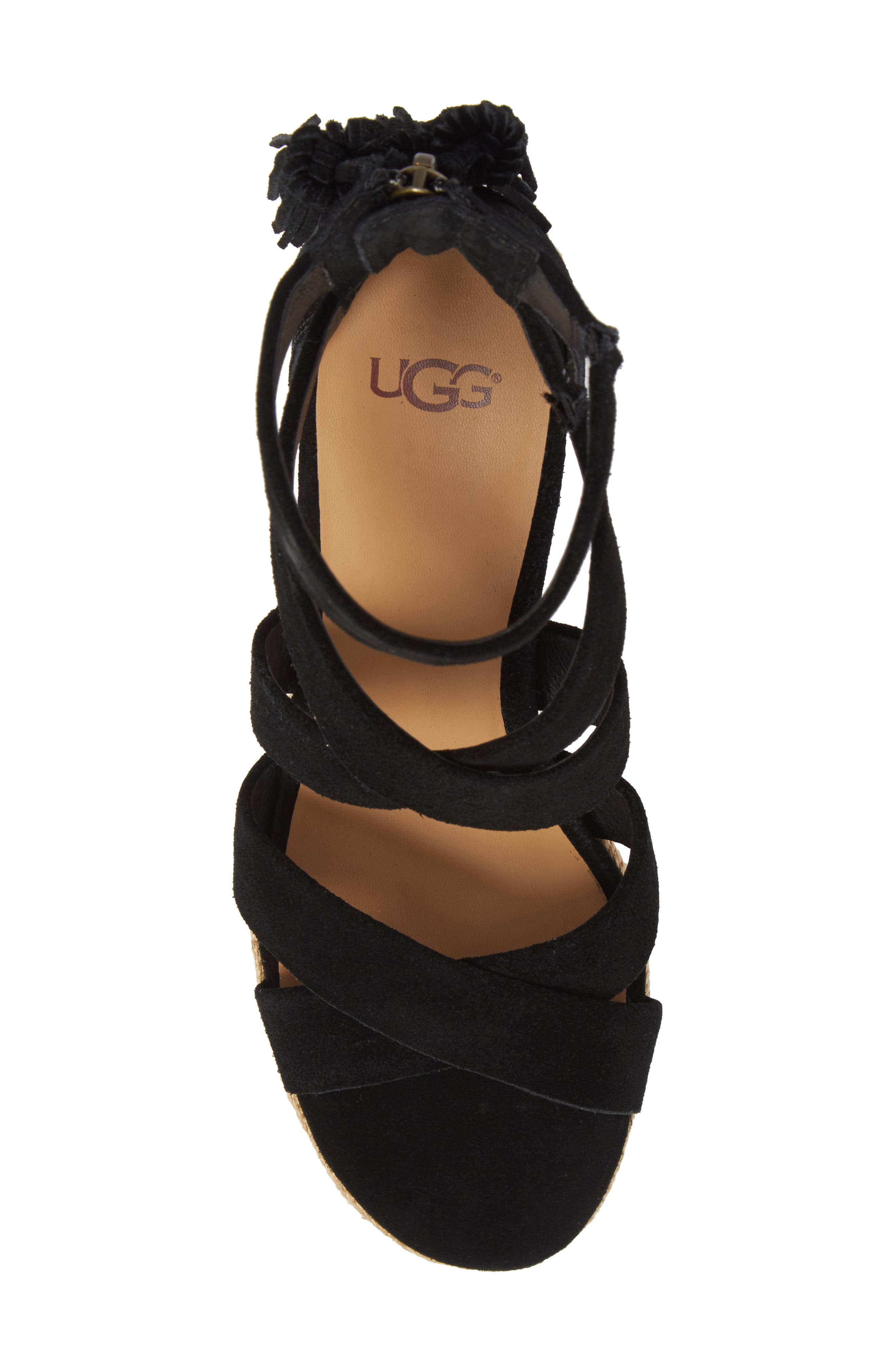 UGG<sup>®</sup> Raquel Platform Wedge Sandal, Alternate, color, 