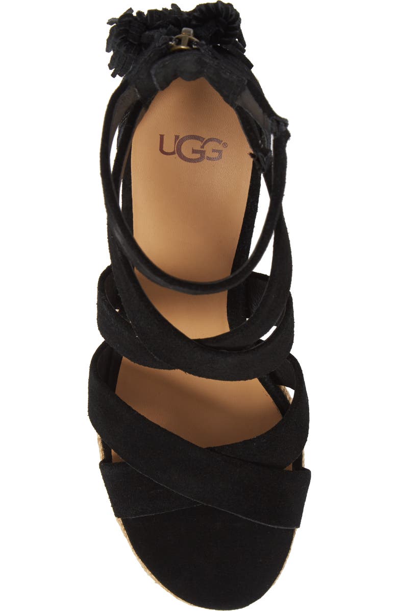 UGG<sup>®</sup> Raquel Platform Wedge Sandal, Alternate, color,