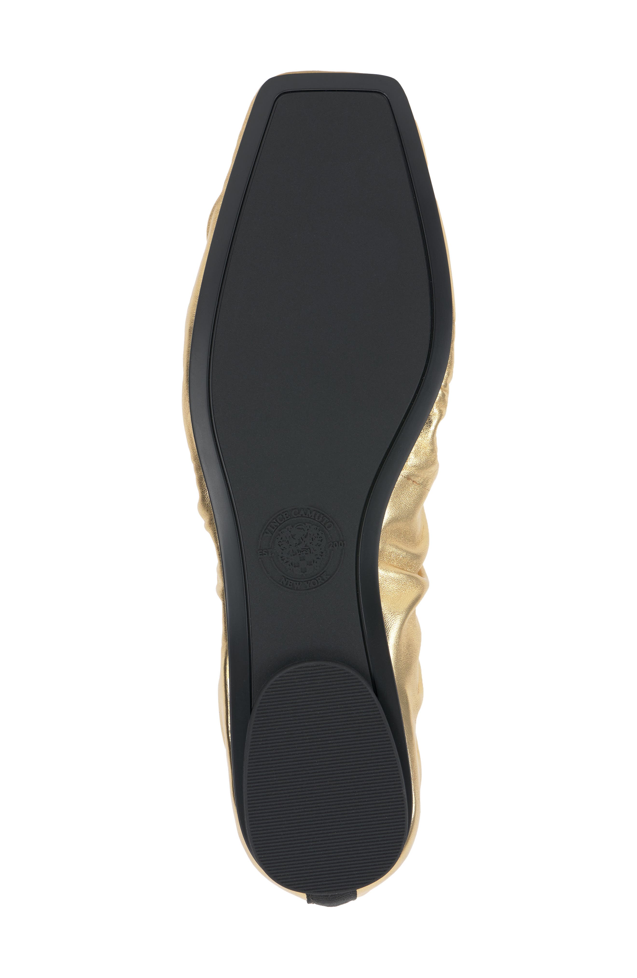 Vince Camuto Verline Ballet Flat, Alternate, color, True Gold