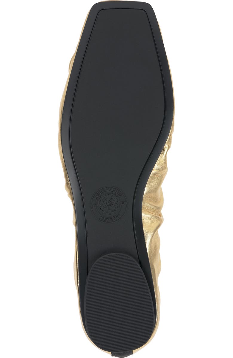 Vince Camuto Verline Ballet Flat, Alternate, color, True Gold