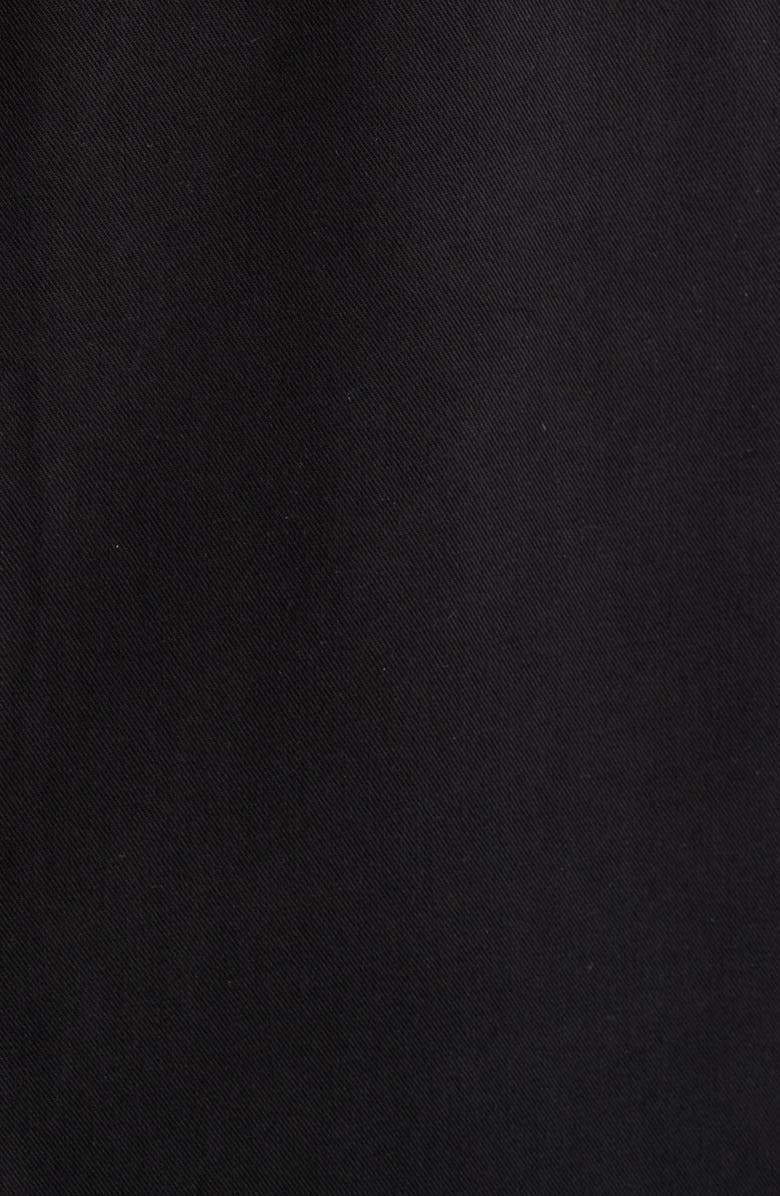 AG Aiden Solid Lyocell Button-Up Shirt, Alternate, color, True Black