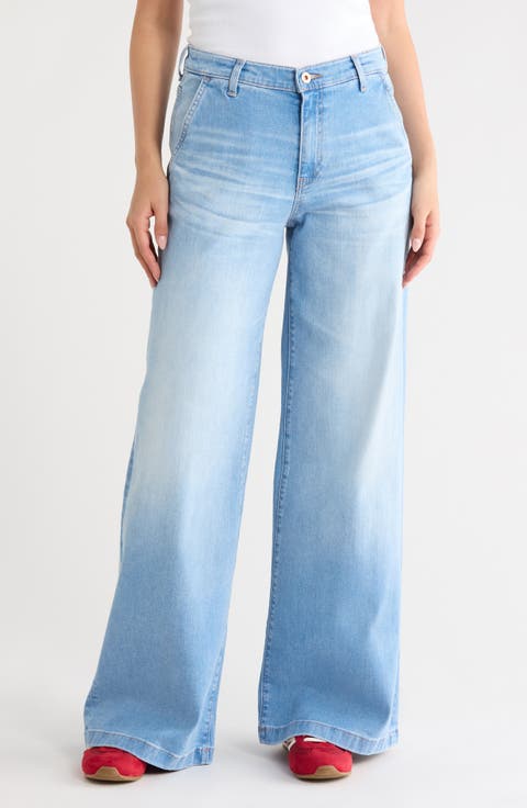 Stella Wide Leg Jeans (Sunlit)