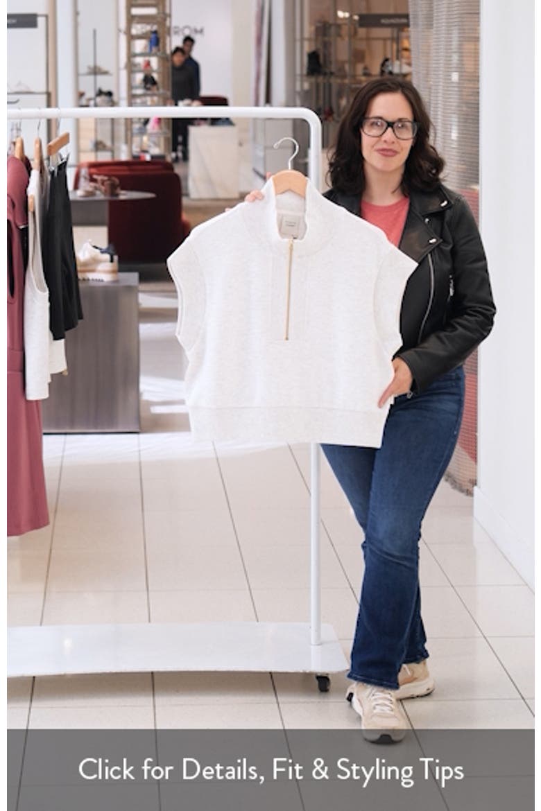 Kelly Half Zip Sweatshirt video