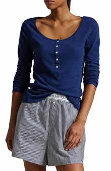 Polo Ralph Lauren Long & Lean Cotton Jersey Lounge Henley