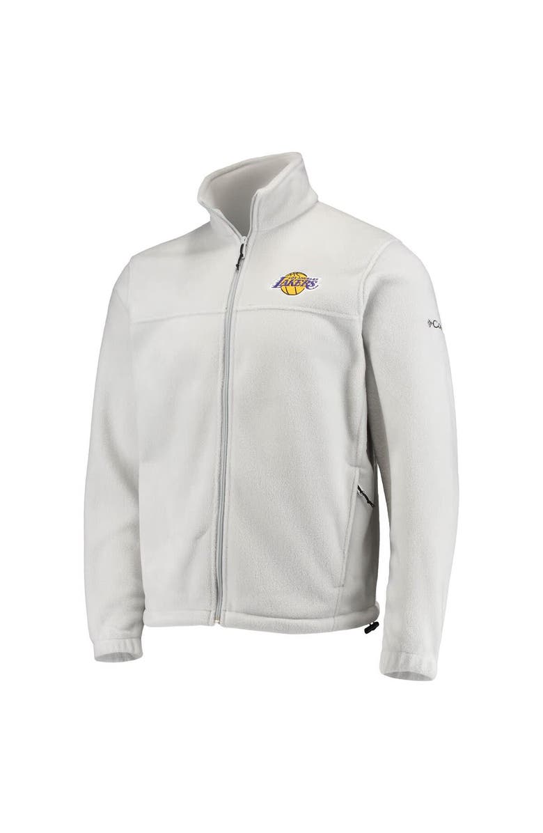 Columbia Men's Columbia Los Angeles Lakers Gray Flanker Full-Zip Jacket, Alternate, color, Gray