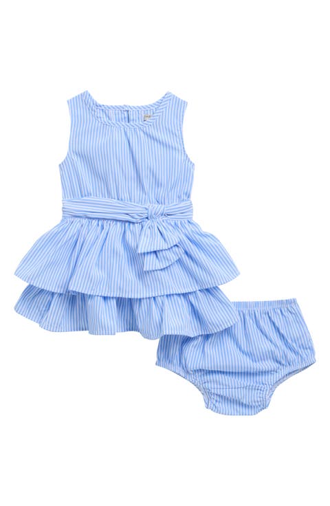 Stripe Tiered Dress with Bloomers (Baby)