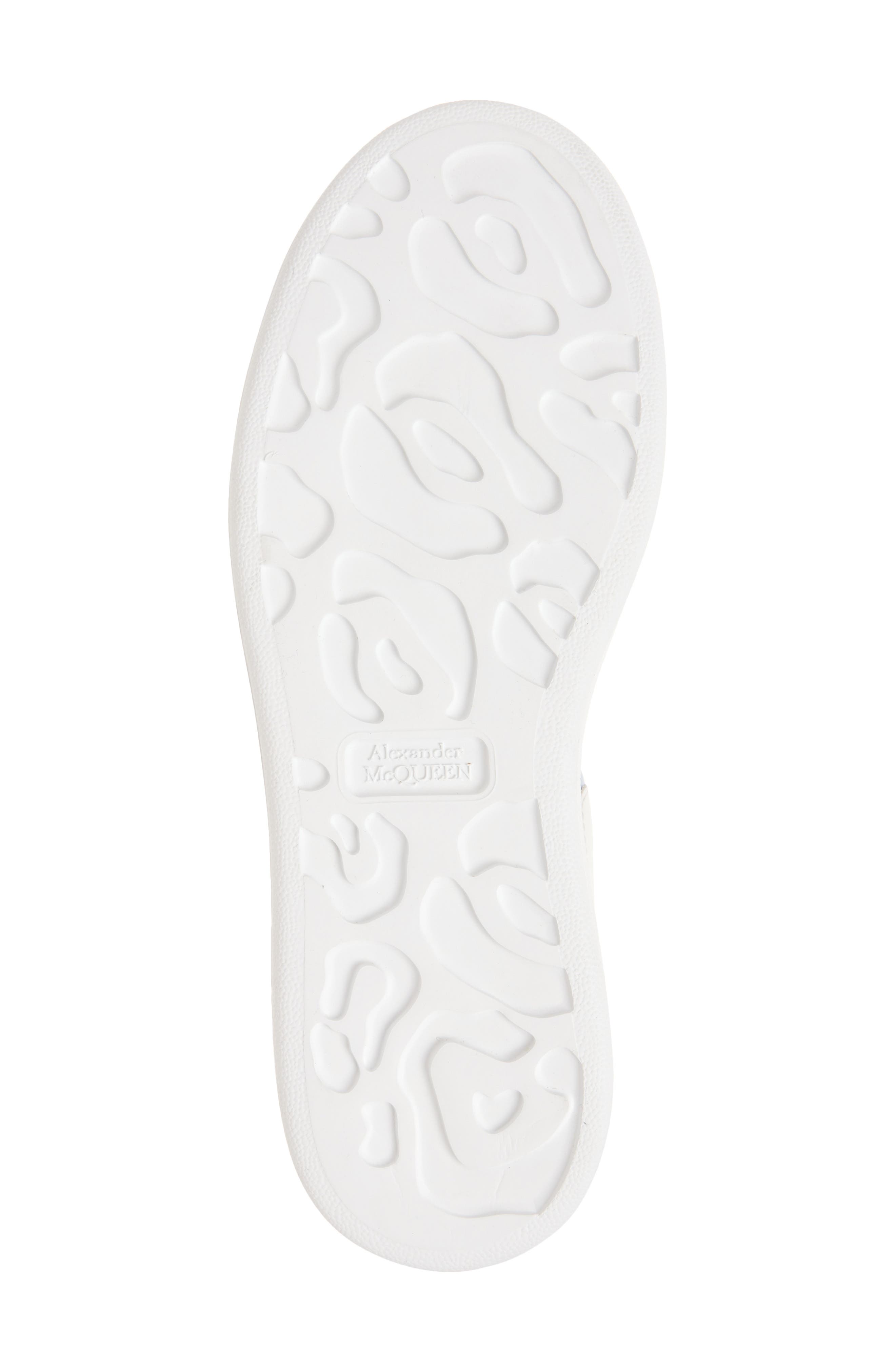 McQueen Seasonal Oversize Sneaker, Alternate, color, Shirting Blue/ White