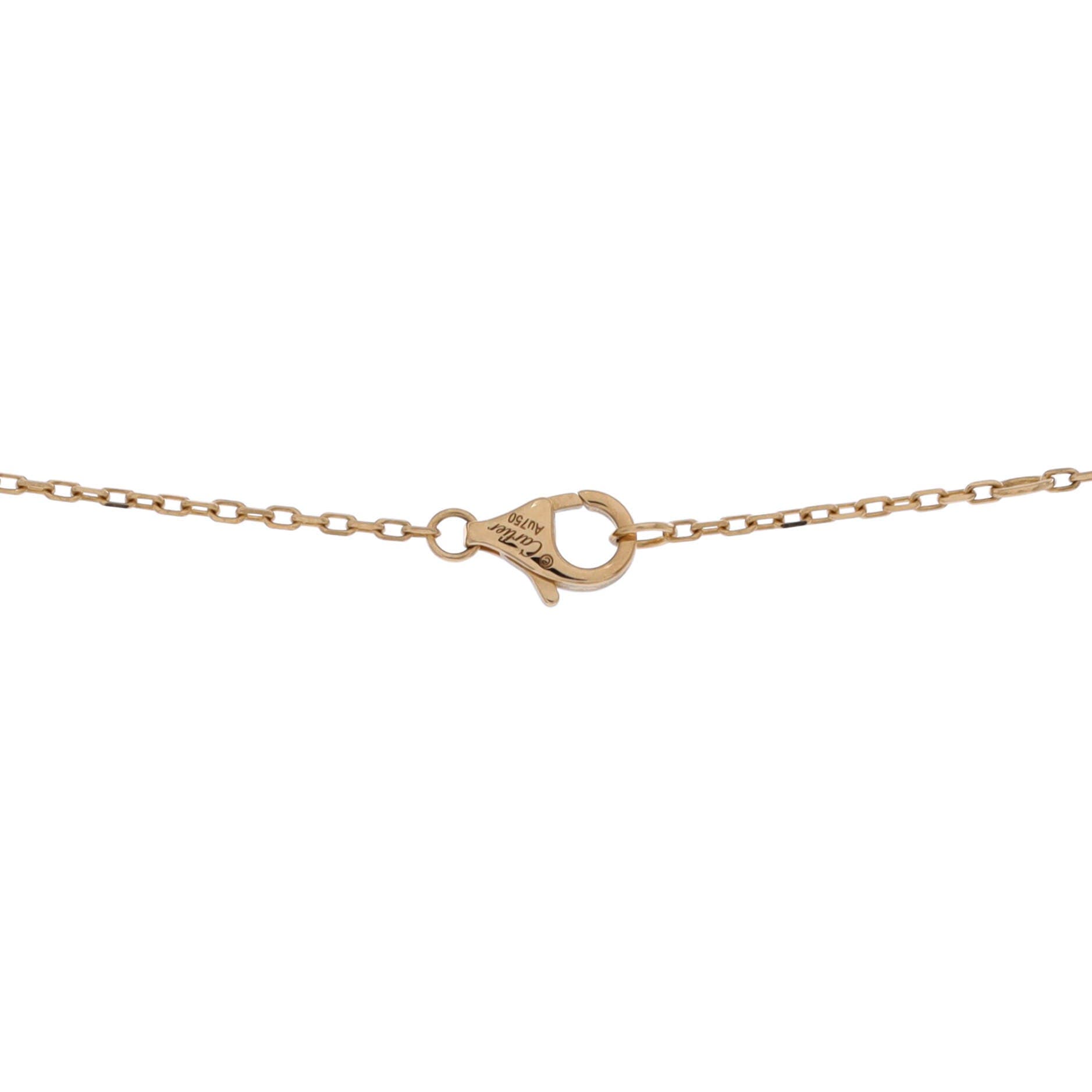 Juste un Clou Pendant Necklace 18K Yellow Gold with Diamonds, Alternate, color, Metallic Gold