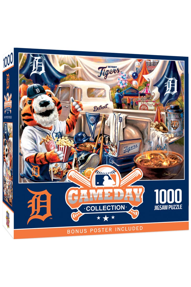Detroit Tigers Gameday 1000 Piece Puzzle, Main, color, Multicolor
