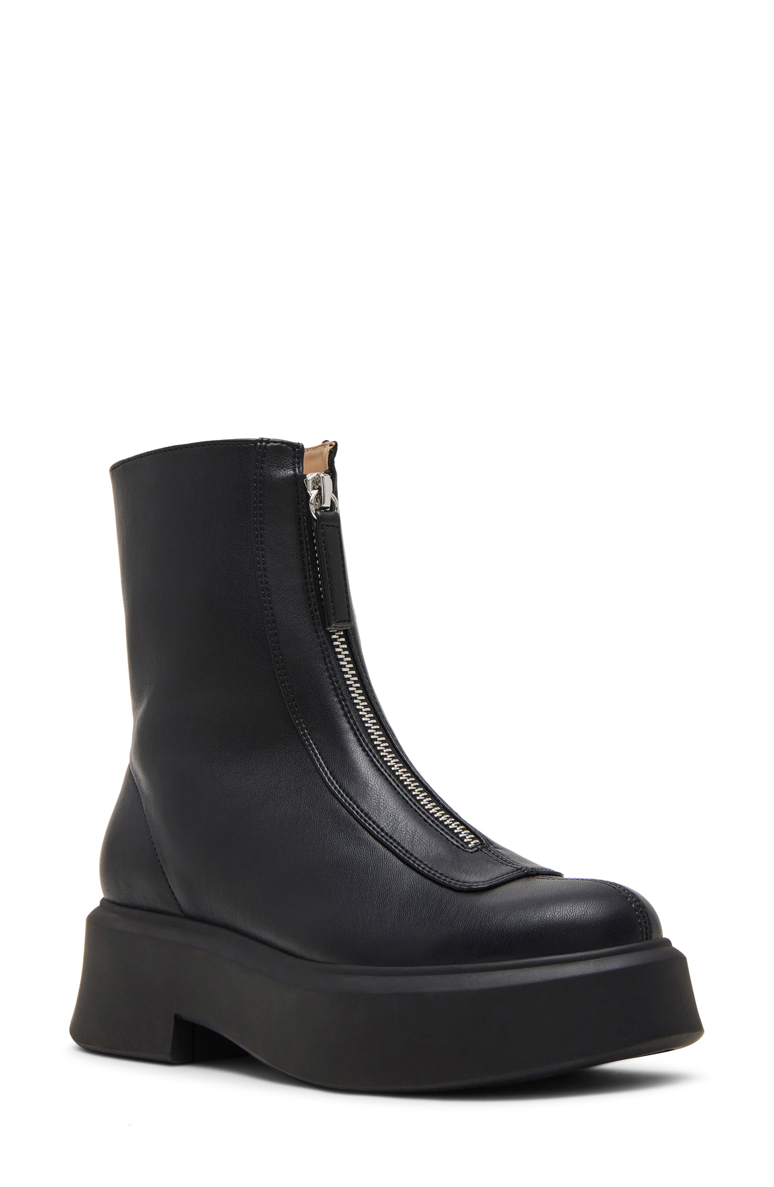 Madden Girl Jammin Bootie, Main, color, Black Paris