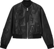 AllSaints Orten 94 Leather Bomber Jacket