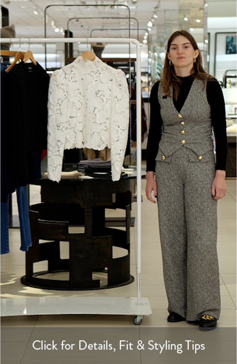 Coco Lace Cutwork Top, sales video thumbnail