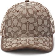 COACH Signature C Logo Jacquard Baseball Cap