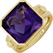 Bony Levy 14K Gold Amethyst Ring