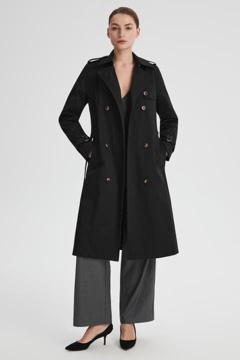 Long Classic Trench Coat