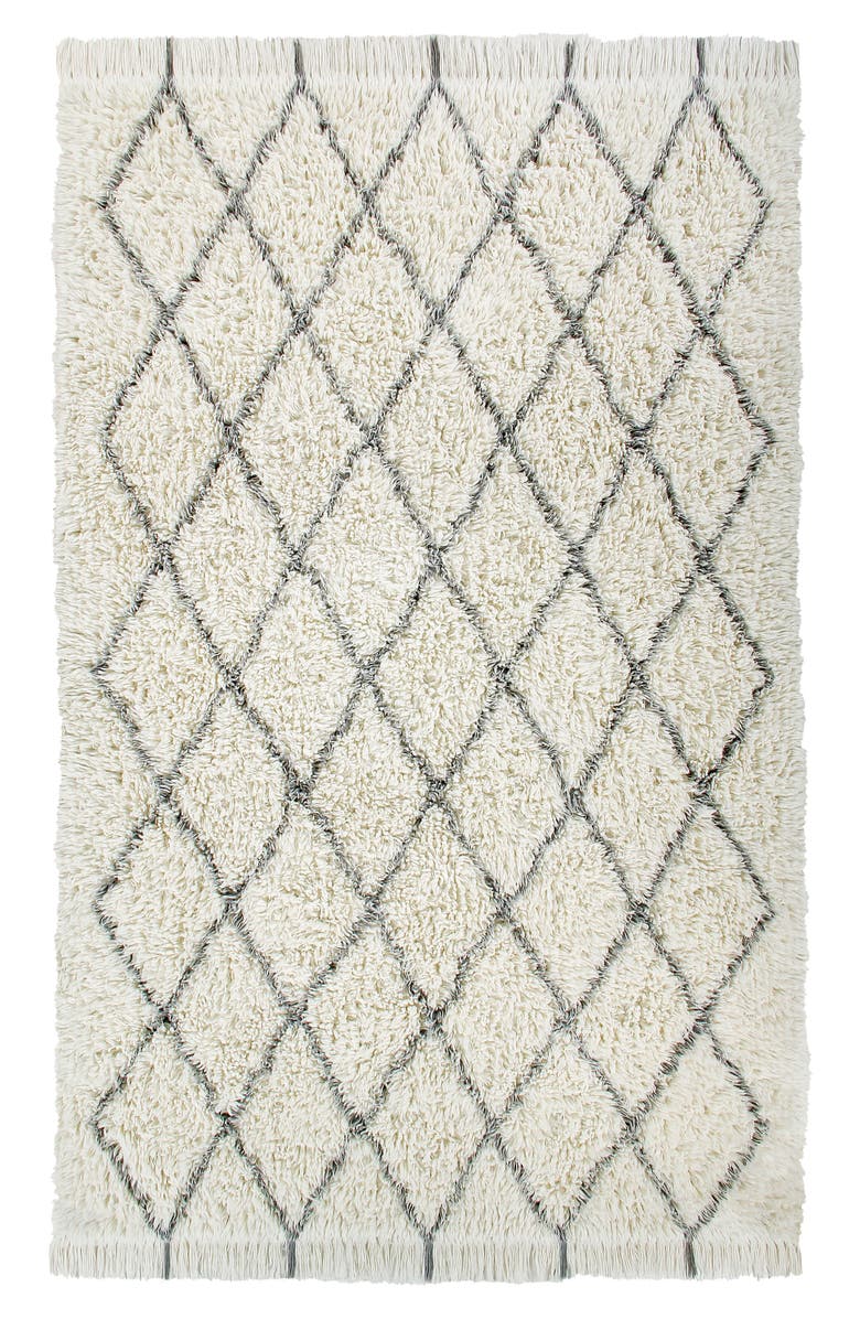 Lorena Canals Berber Washable Wool Rug, Alternate, color, Natural