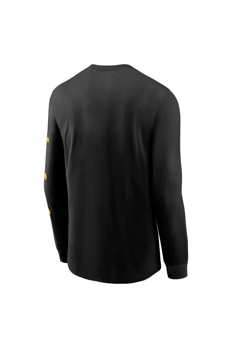 Men's Nike Black Iowa Hawkeyes Classic Location Long Sleeve T-Shirt, Alternate, color, Black