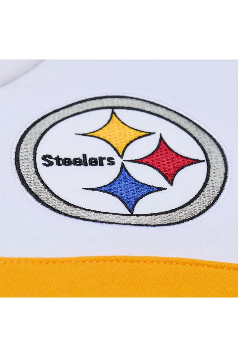 Men's Black Mitchell & Ness  Pittsburgh Steelers Head Coach Hoodie, Alternate, color, Black
