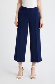 Anne Klein Wide Leg Crop Pants