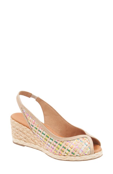 Audrey Espadrille Wedge Sandal (Women)