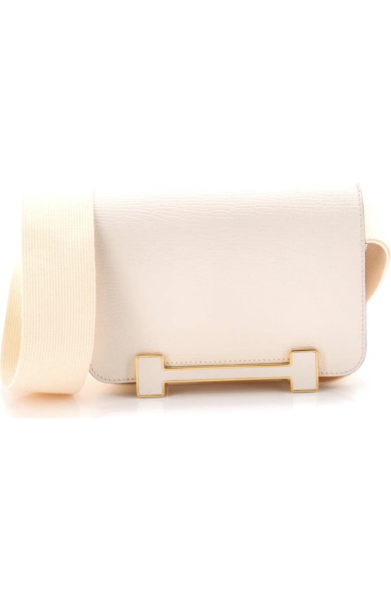 Pre-Owned Hermes Geta Bag Chevre Mysore, Main, color, Nata