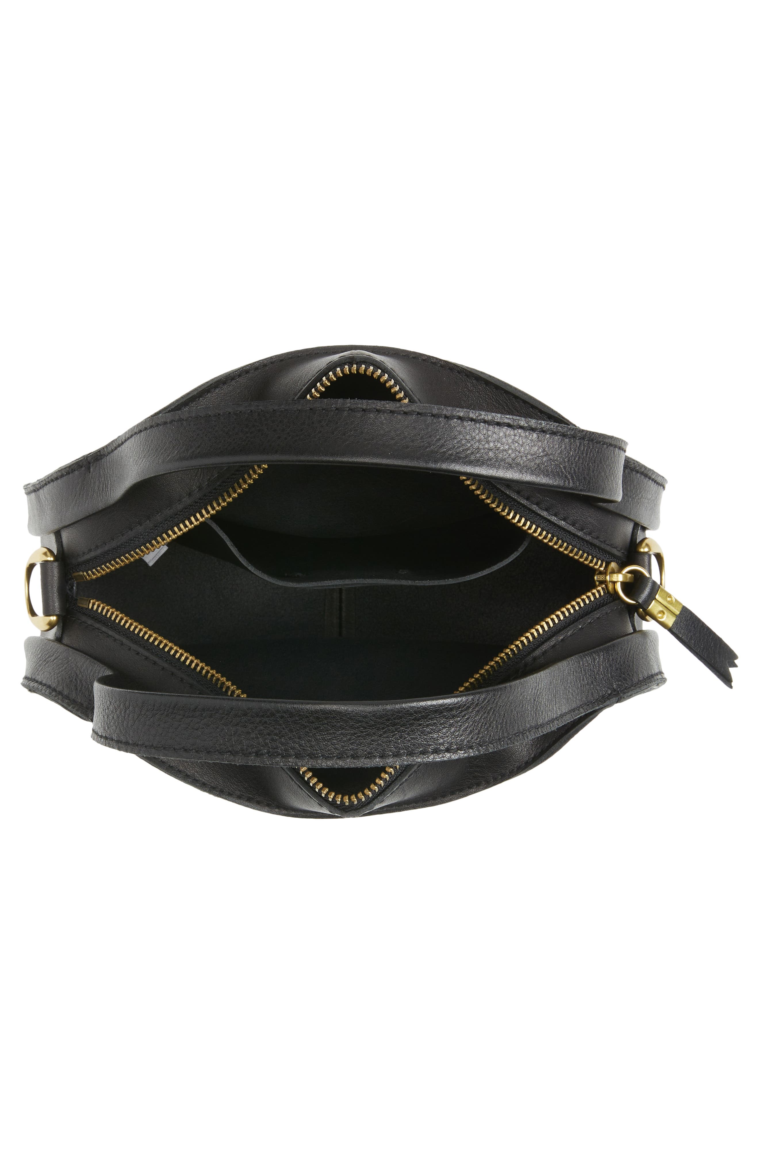 Madewell The Sydney Zip Top Crossbody Bag, Alternate, color, 