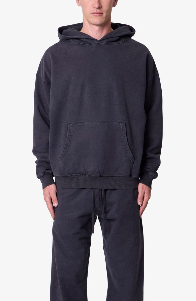 mnml Basic Heavyweight Hoodie, Main, color, Washed Black