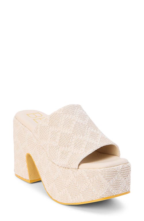 Beach By Matisse Como Platform Sandal In Beige