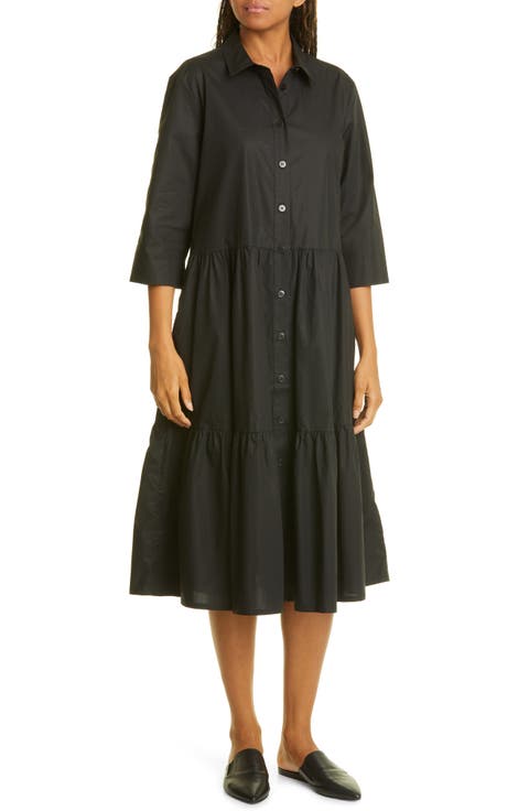 Cotton Shirtdress
