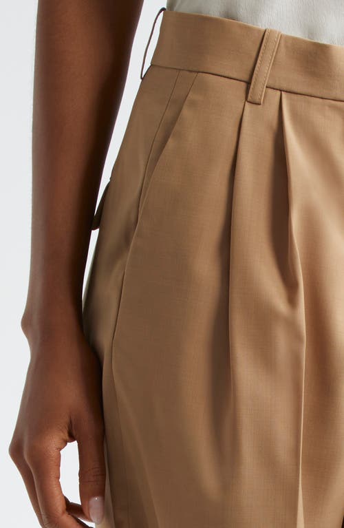 Shop Rohe Róhe Wide Leg Pants In Fawn