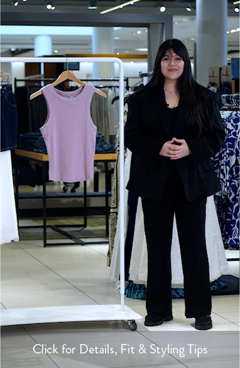 Rib Racerback Tank, sales video thumbnail