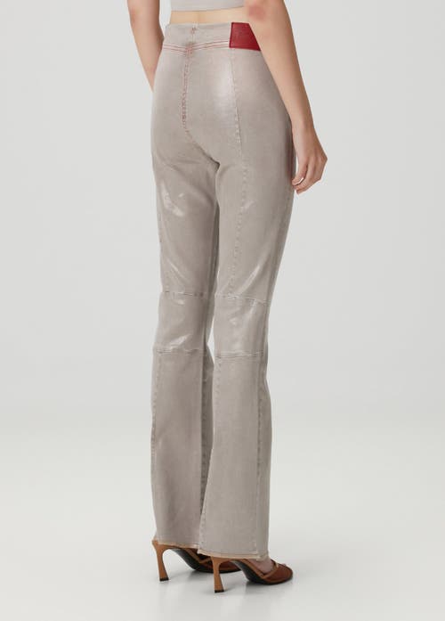 Pcfg Cotton Coated Flare Pant In Sand