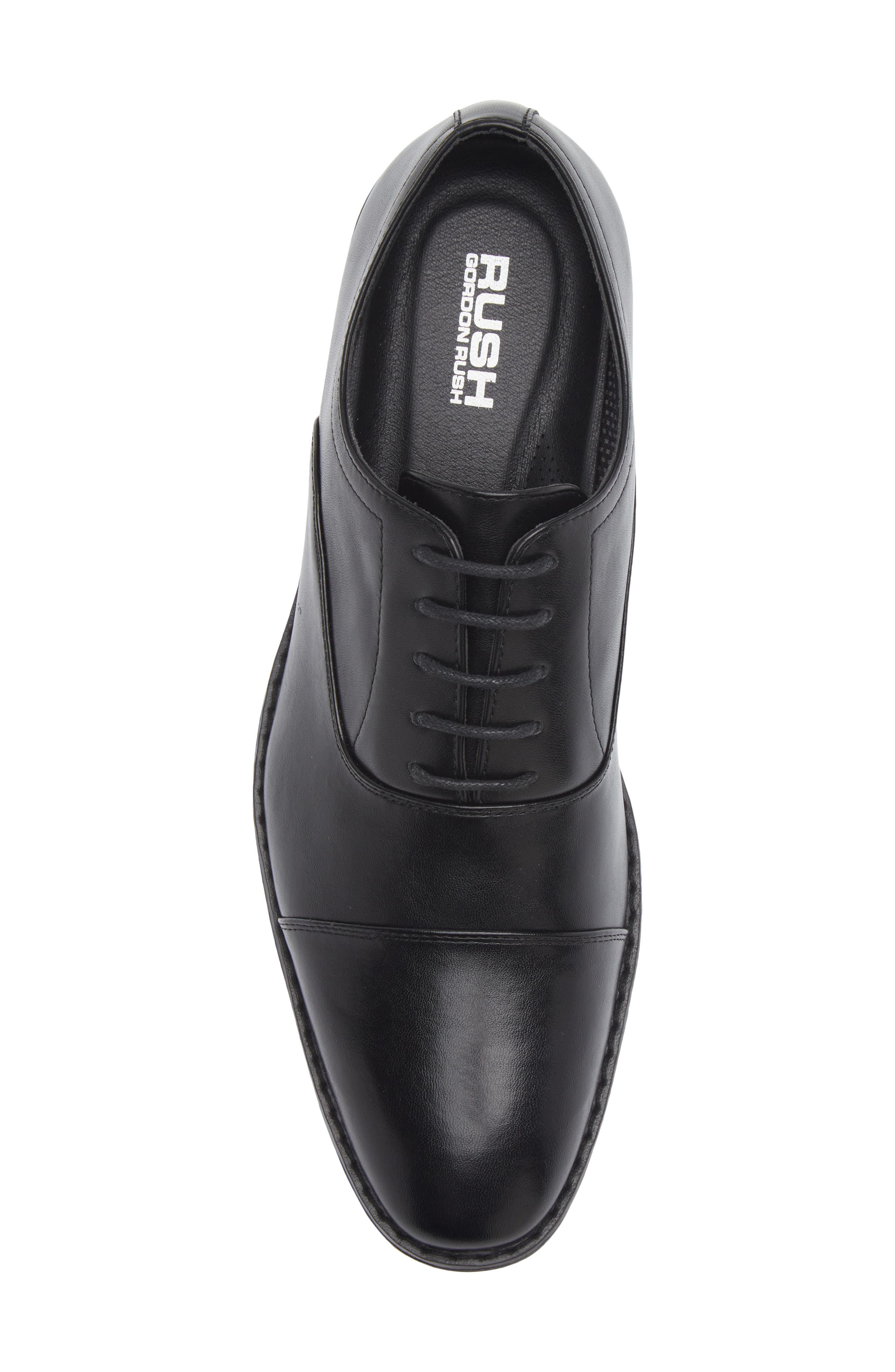 Rush by Gordon Rush Cap Toe Derby, Alternate, color, Black