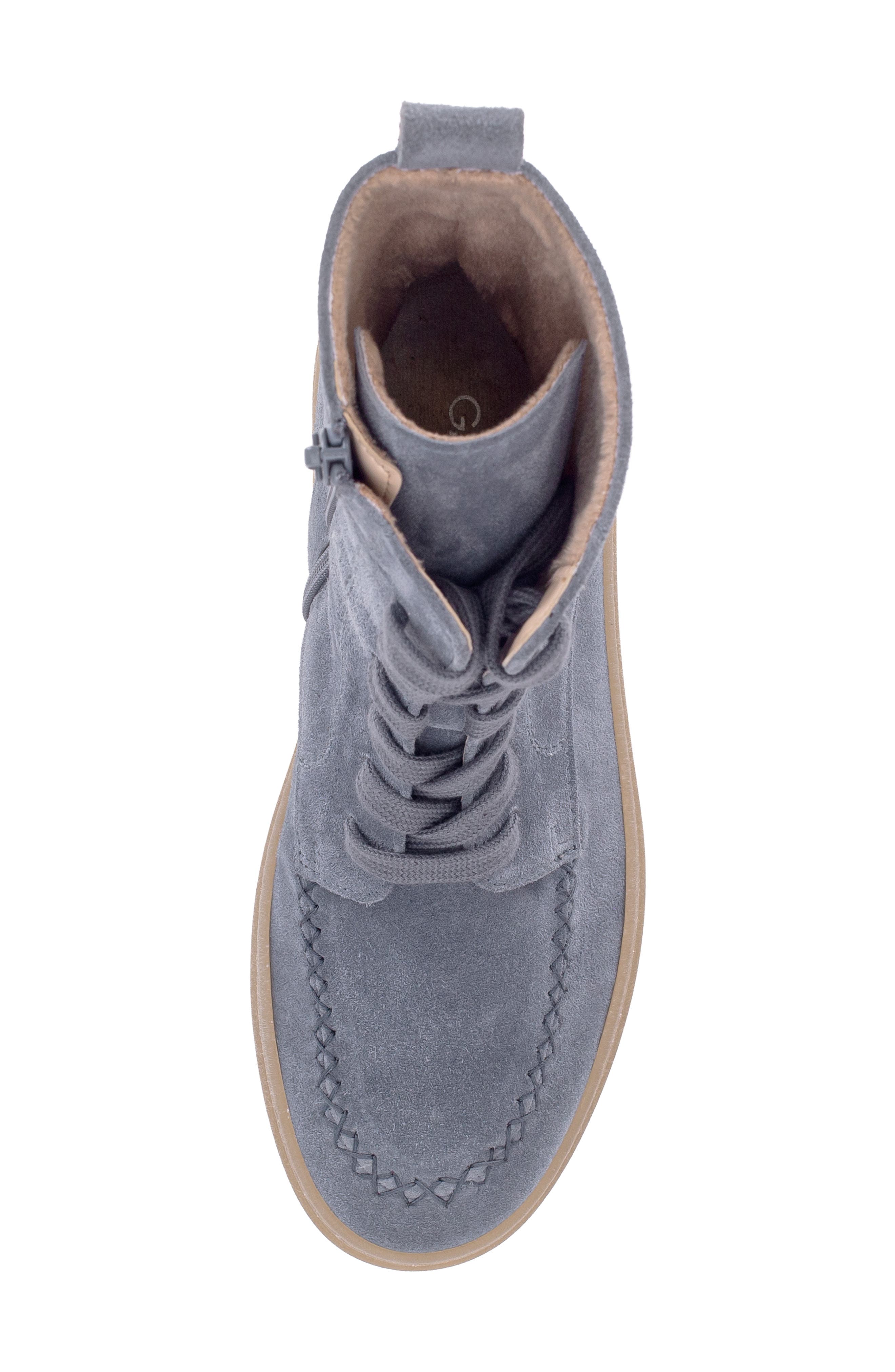 Lace-Up Boot, Alternate, color, DENIM