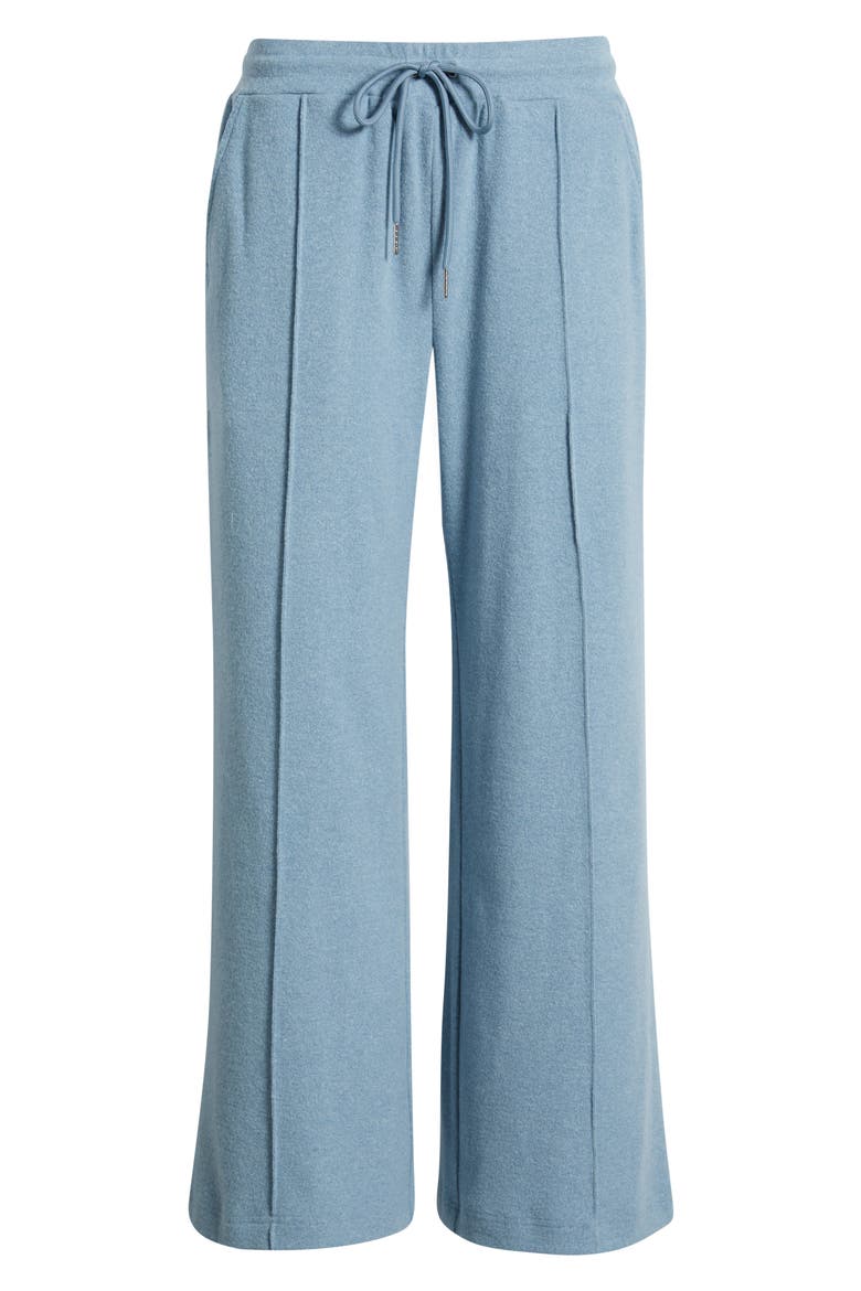 Seamed Drawstring Lounge Pants, Alternate, color, SKY