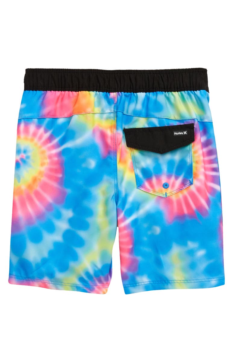 Hurley Kids' Spiral Board Shorts, Alternate, color, 