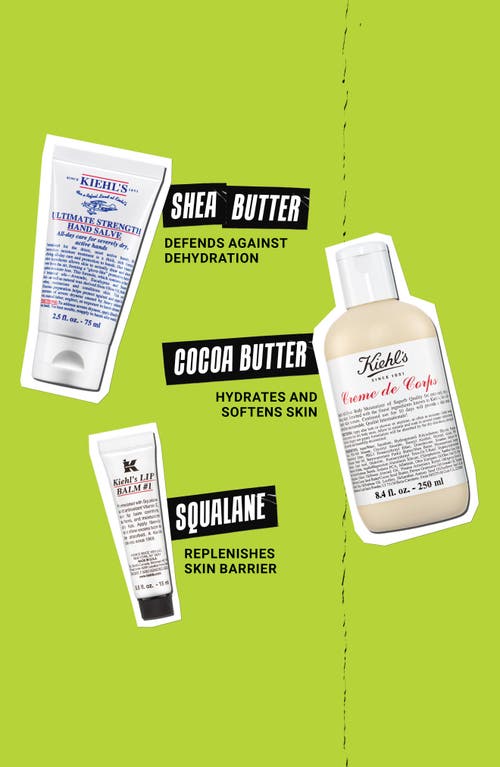 Kiehl's Since 1851 Complete Body Care Gift Set $73 Value In No Color