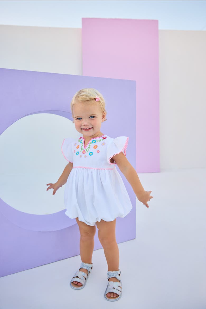 Kids' Positano Bubble, Alternate, color, Multi Embroidery