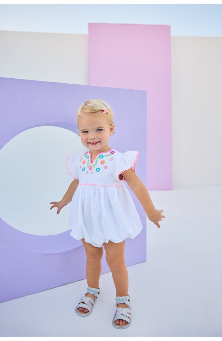 BISBY Kids' Positano Bubble, Alternate, color, Multi Embroidery