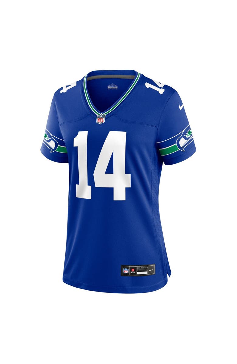 Nike Women's Nike DK Metcalf Royal Seattle Seahawks Player Jersey, Alternate, color,