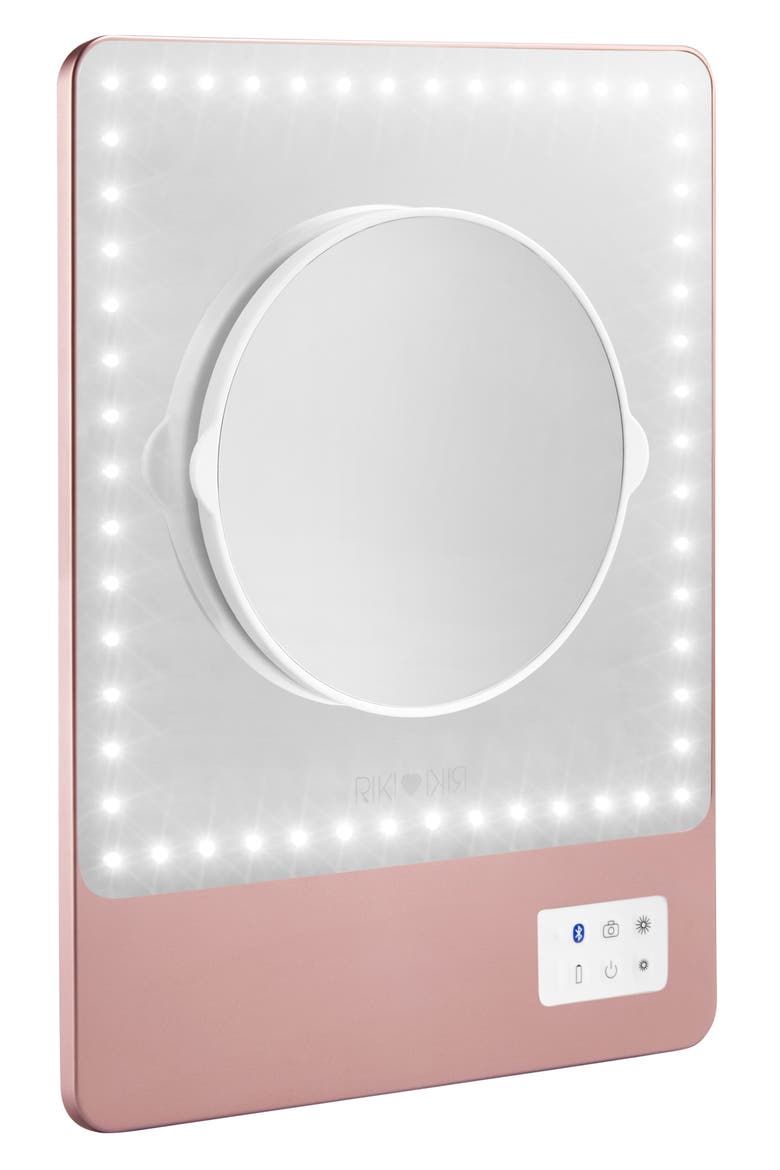 5X Skinny Lighted Mirror $225 Value, Alternate, color, ROSE GOLD