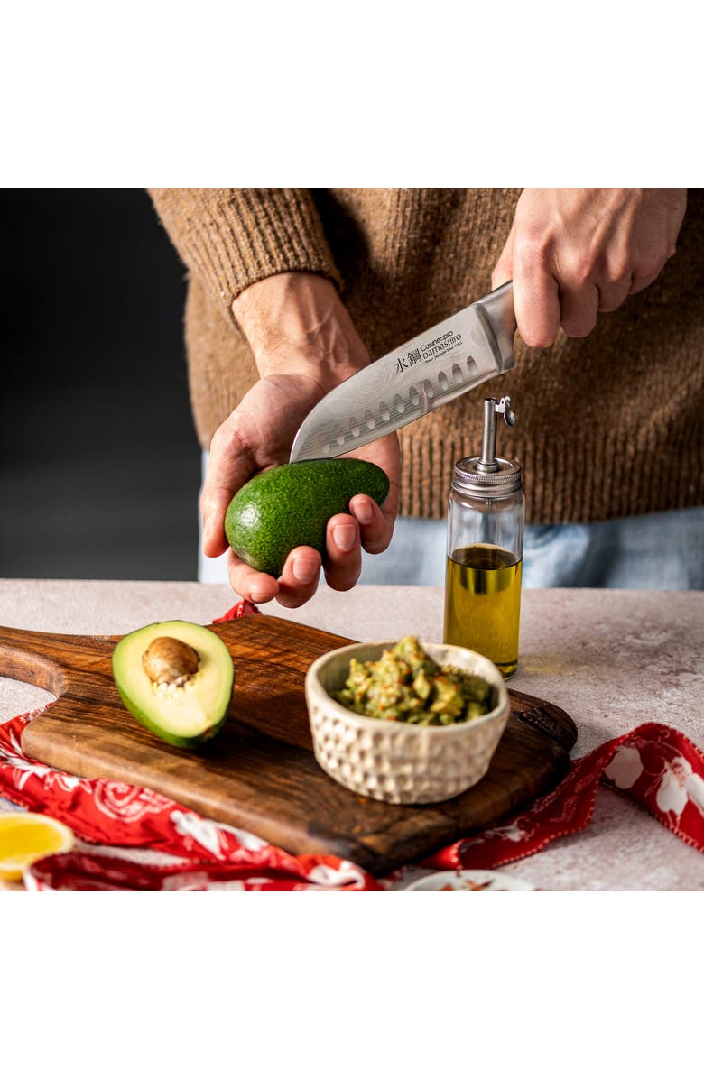 Cuisine::pro<sup
®</sup
 Damashiro<sup
®</sup
 3-Piece Ultimate Knife Set, Alternate, color, Silver