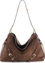 Givenchy Medium Voyou Suede Hobo Bag
